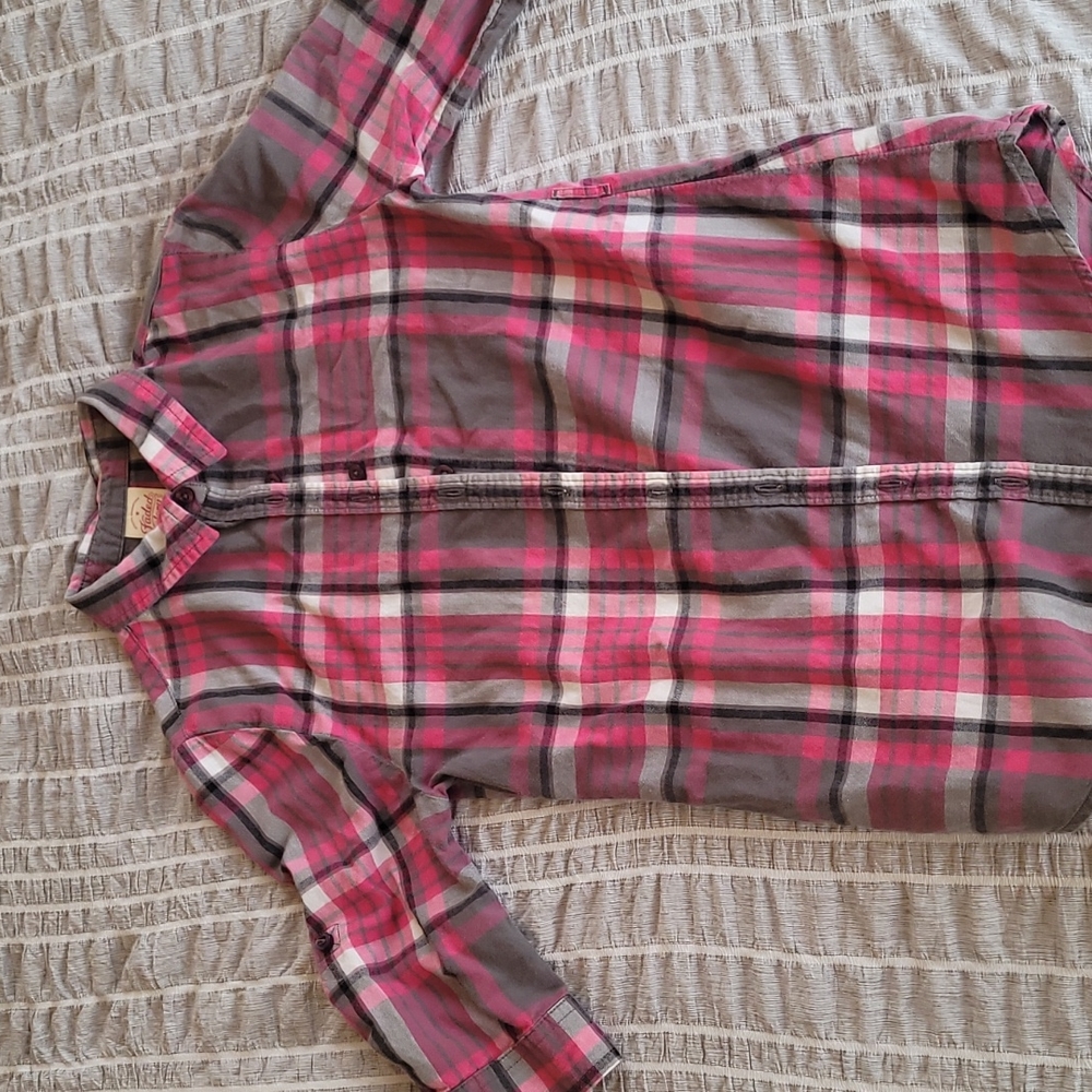 Girls plaid shirt